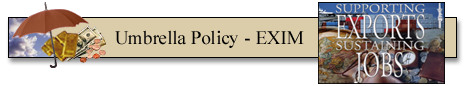 Umbrella Credit Insurance Policy - EXIM